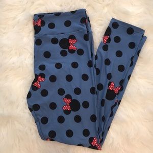 LuLaRoe Minnie Mouse Disney Leggings